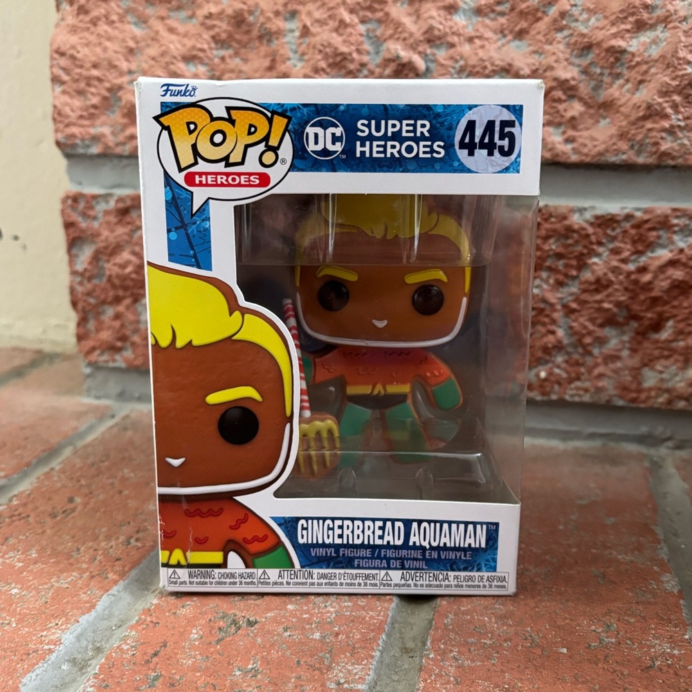 Funko Pop heroes gingerbread Aquaman